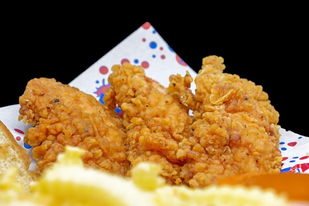 3 chicken tenders