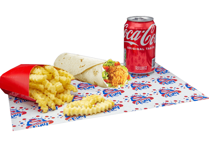 The Wrap King Meal